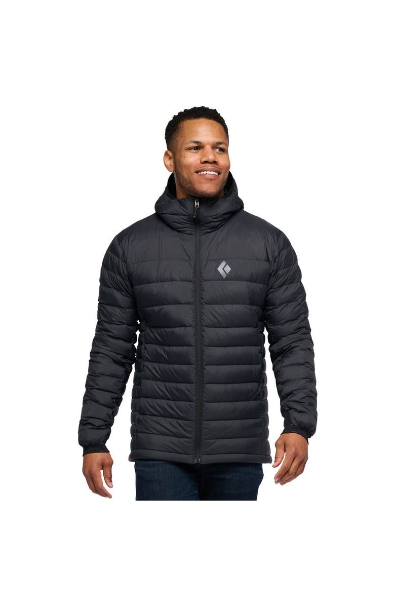 Black Diamond Access Down Hooded Jacket - Men's, Main, color, Black