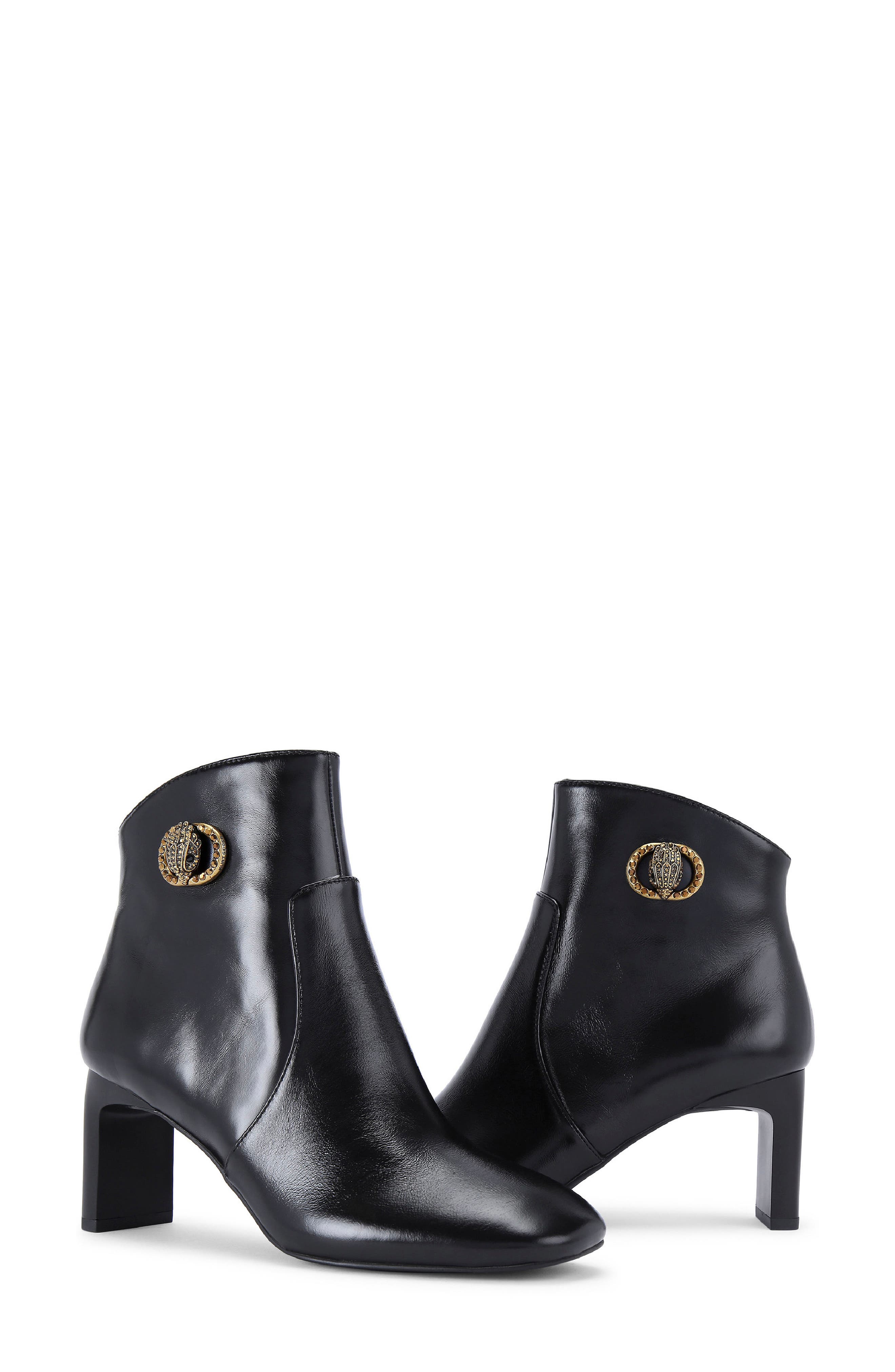 Kurt Geiger London Leather Bootie, Alternate, color, 