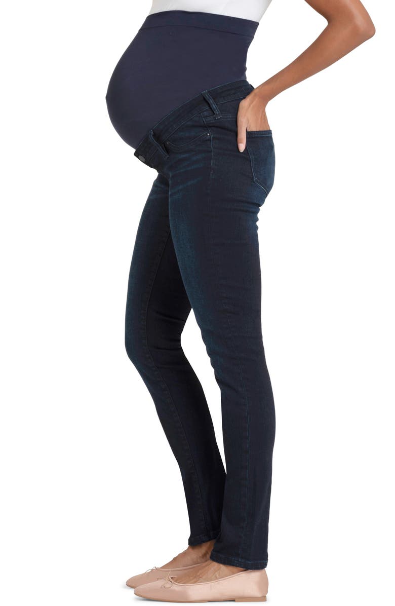 Seraphine Over the Bump Skinny Maternity Jeans, Alternate, color,