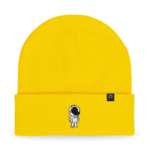 Dalix Astronaut Beanie In Yellow