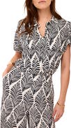 MINT VELVET Leaf Print Resort Shirt