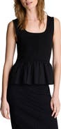 Kenneth Cole Seamless Peplum Tank