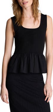 Kenneth Cole Seamless Peplum Tank