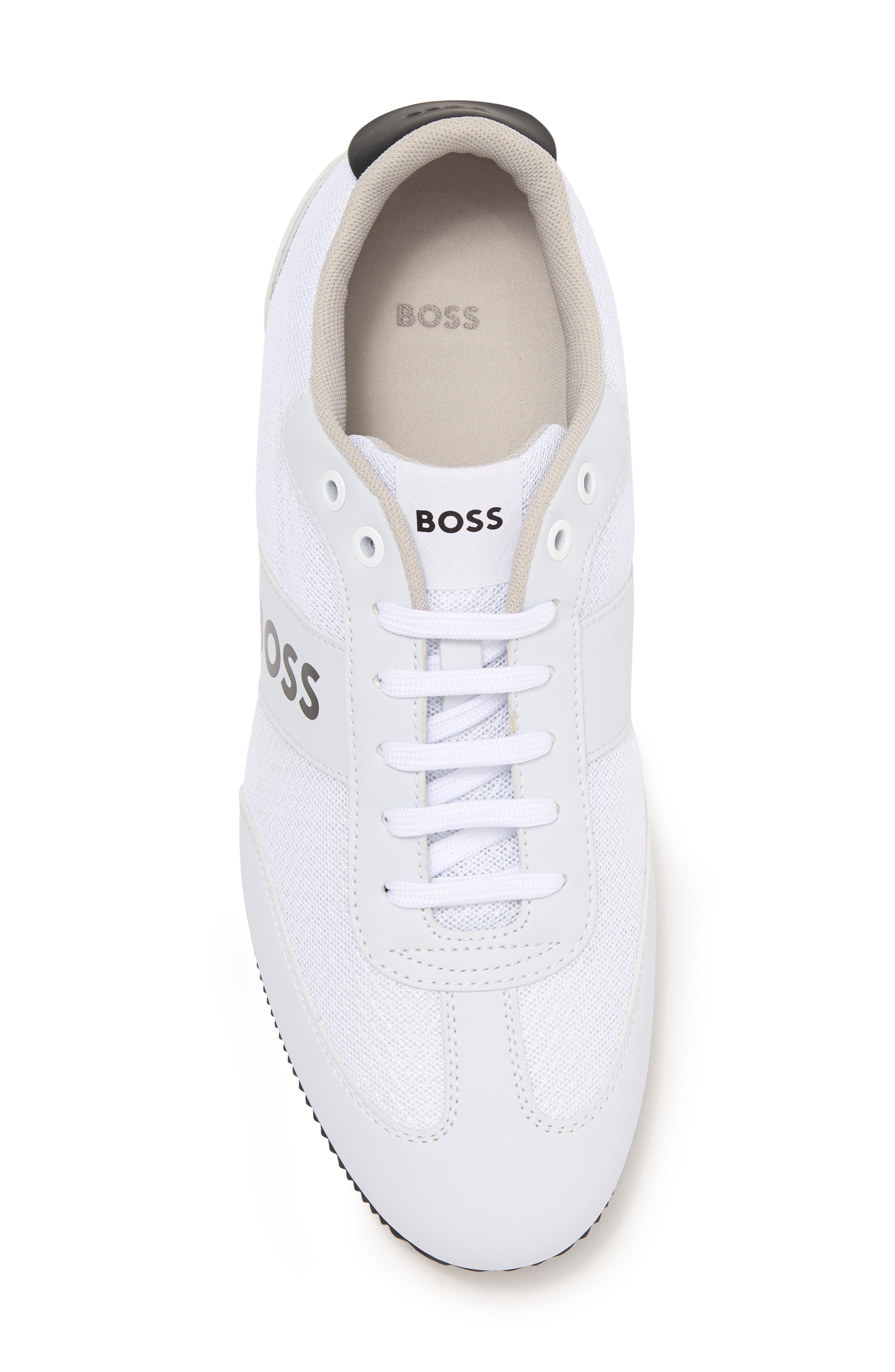 BOSS Rush Low Top Sneaker, Alternate, color, Wht