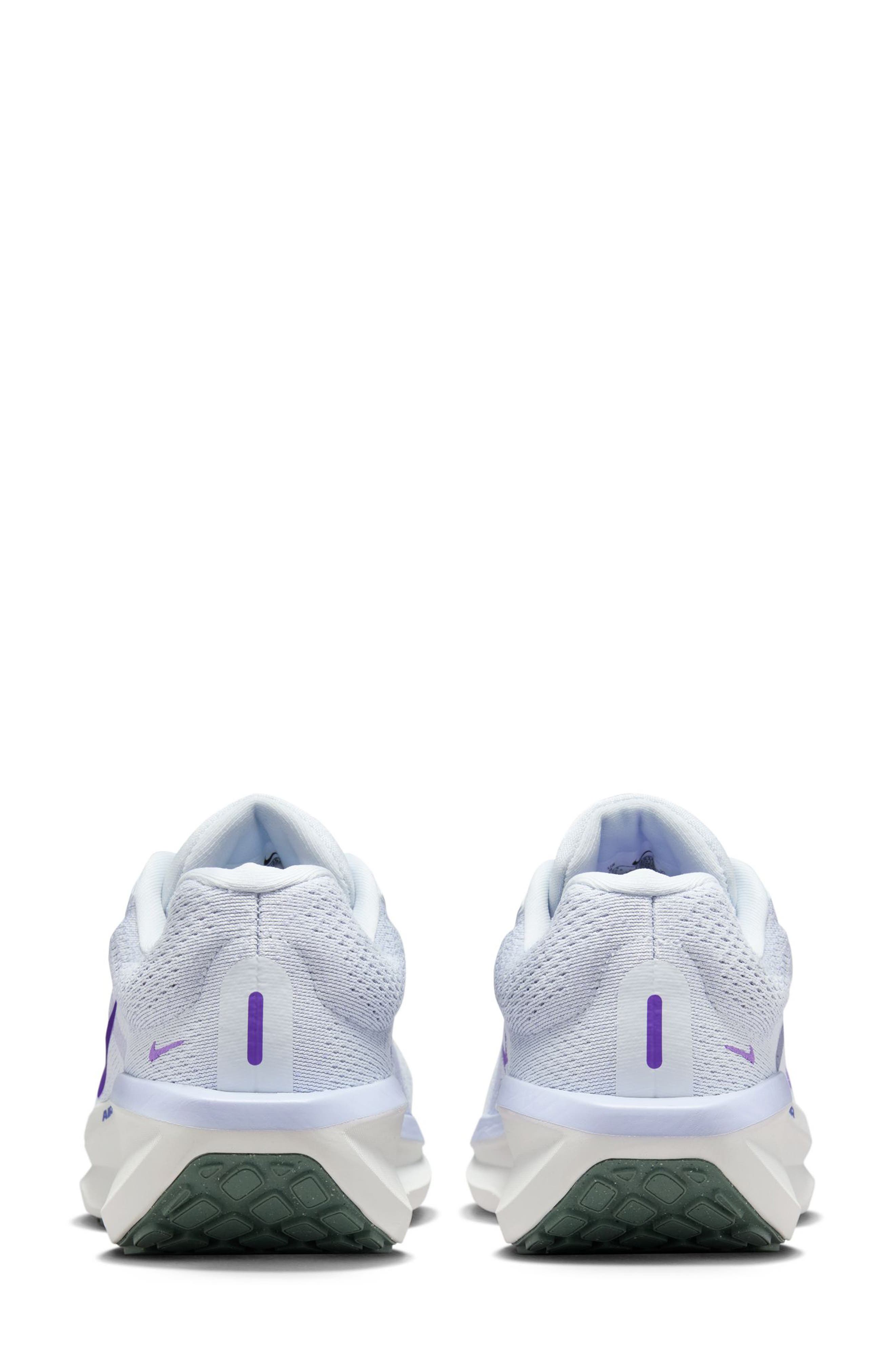 Nike Air Winflo 11 Running Shoe, Alternate, color, Platinum/ Ghost/ Violet