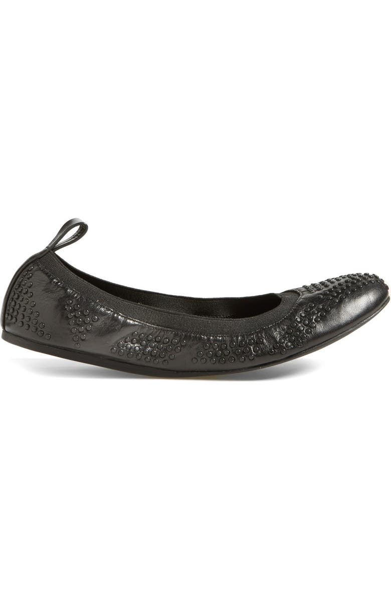 See by Chloé Studded Leather Ballet Flat, Alternate, color,