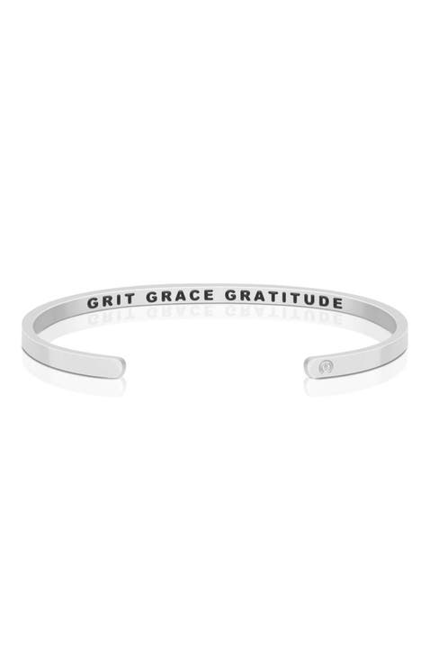 Grit Grace Gratitude bracelet