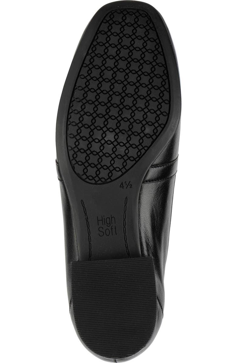 ara Lynda Rhinestone Loafer, Alternate, color, Black