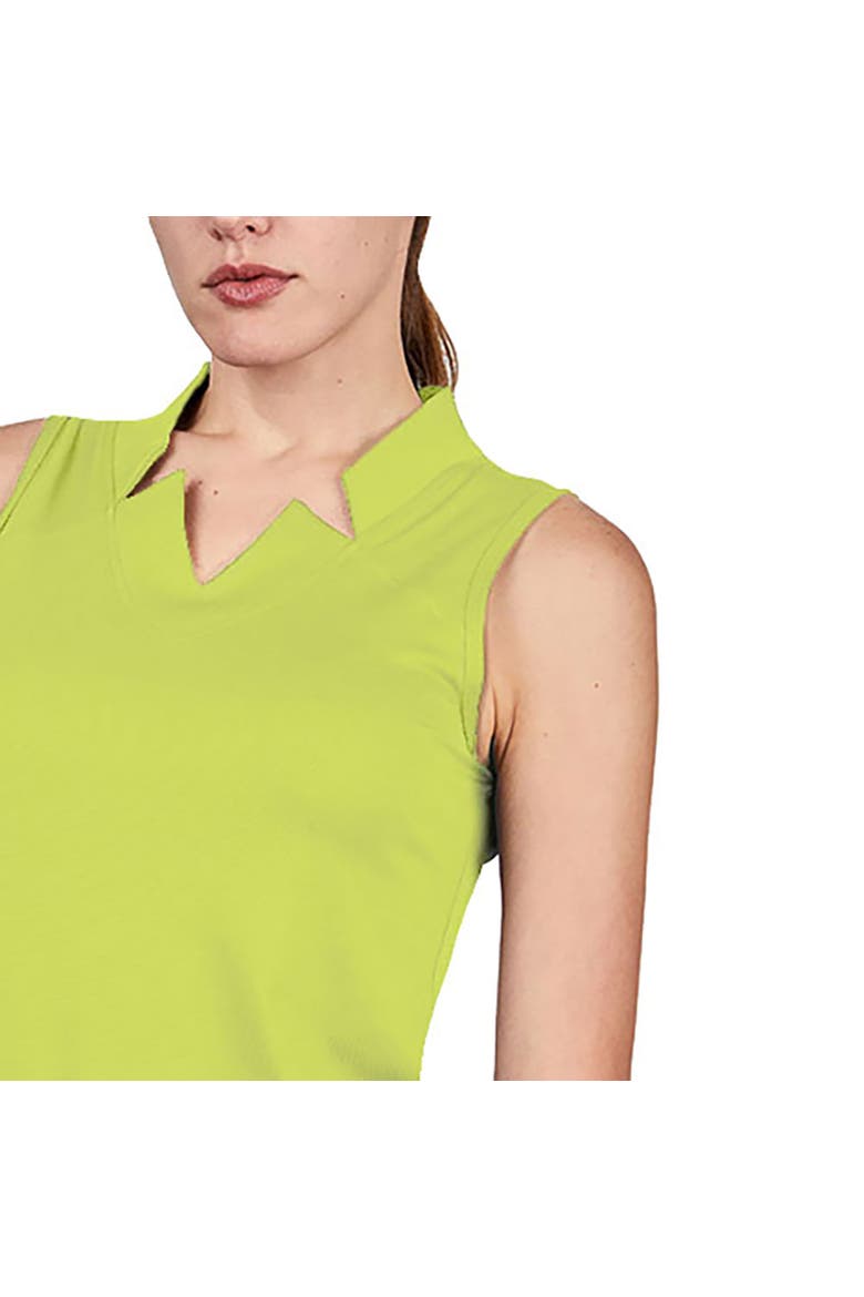 Golf Colors Sleeveless Womens Golf Shirt, Alternate, color, Citrus