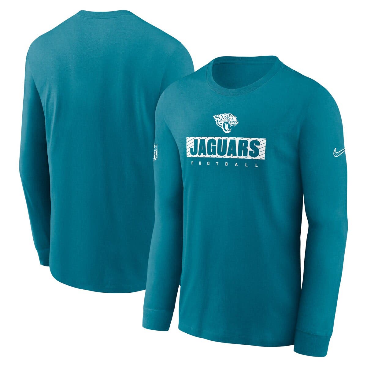 Men's Nike Teal Jacksonville Jaguars Sideline Performance Long