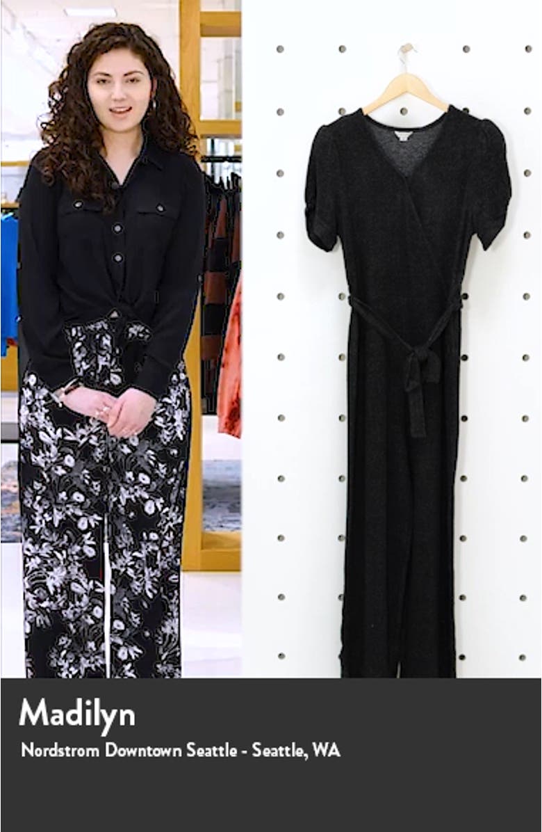 Hacci Knot Front Jumpsuit, sales video thumbnail