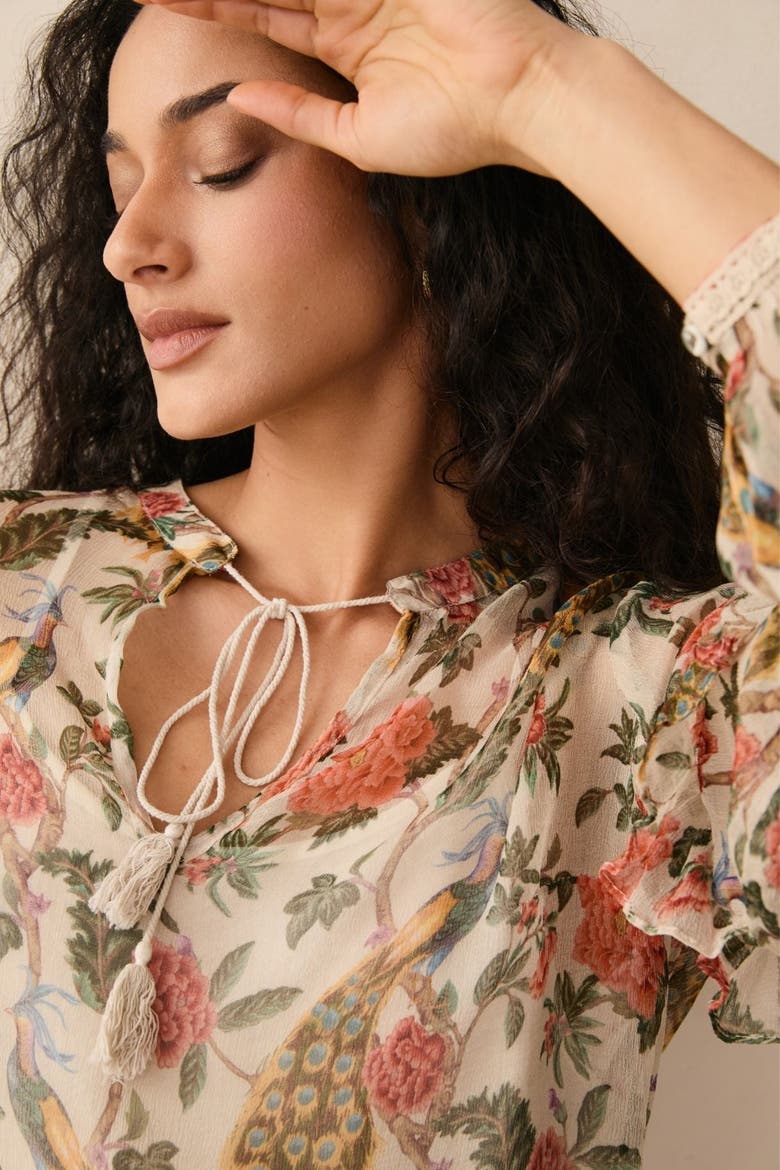 Renee Cream Shirt, Alternate, color, Cream