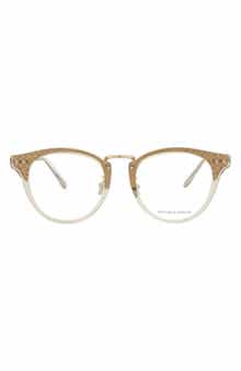 Bottega Veneta 49mm Round Optical Frames