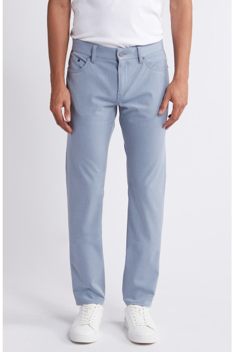 Delaware Slim Fit Five Pocket Pants, Main, color, LIGHT BLUE
