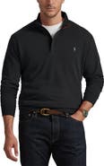 Polo Ralph Lauren Big & Tall Luxe 1/4-Zip Pullover