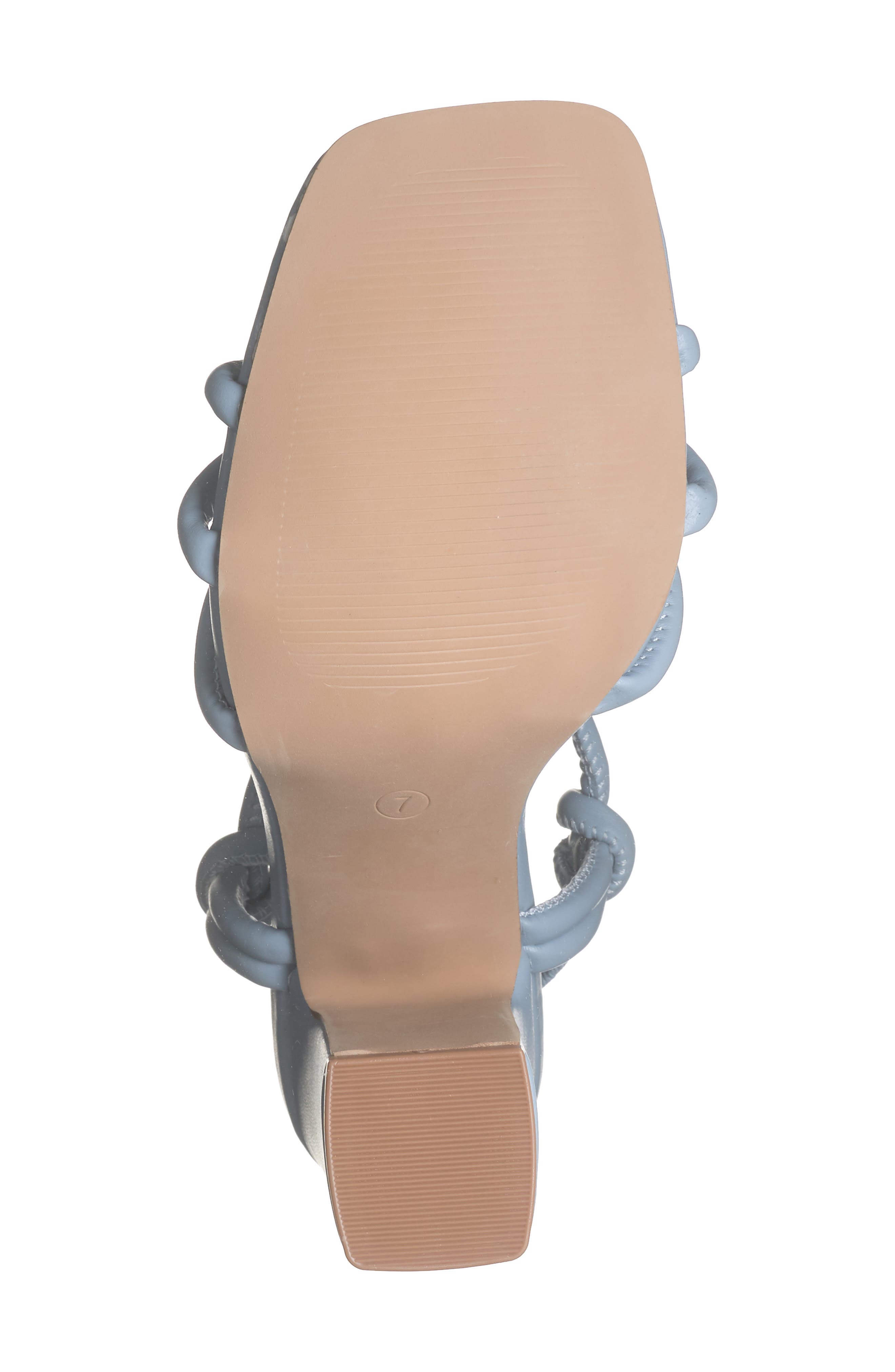 Steve Madden Tokio Knot Sandal, Alternate, color, Blue