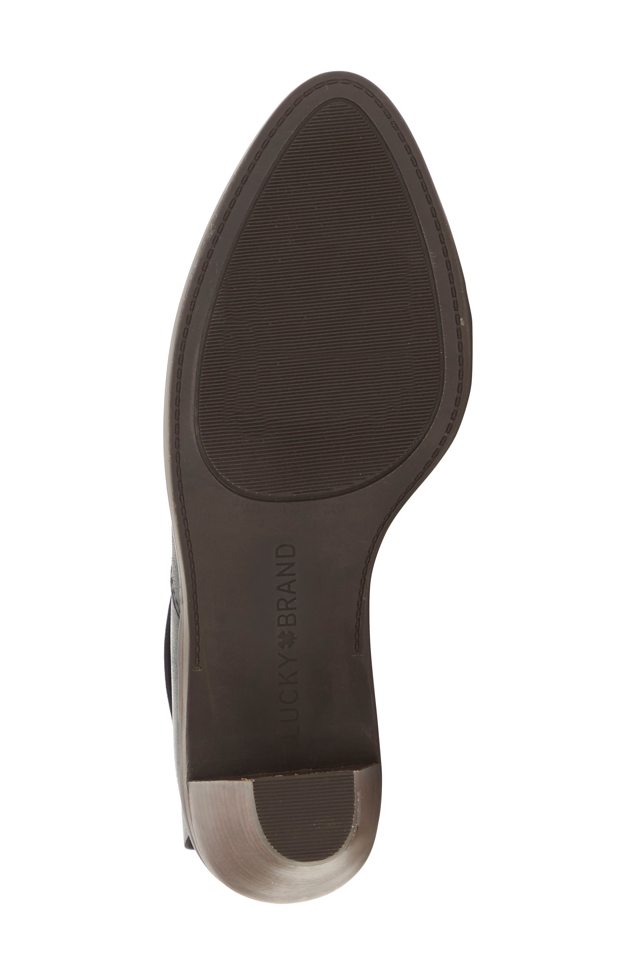 Lucky Brand Nycott Leather Bootie, Alternate, color, 