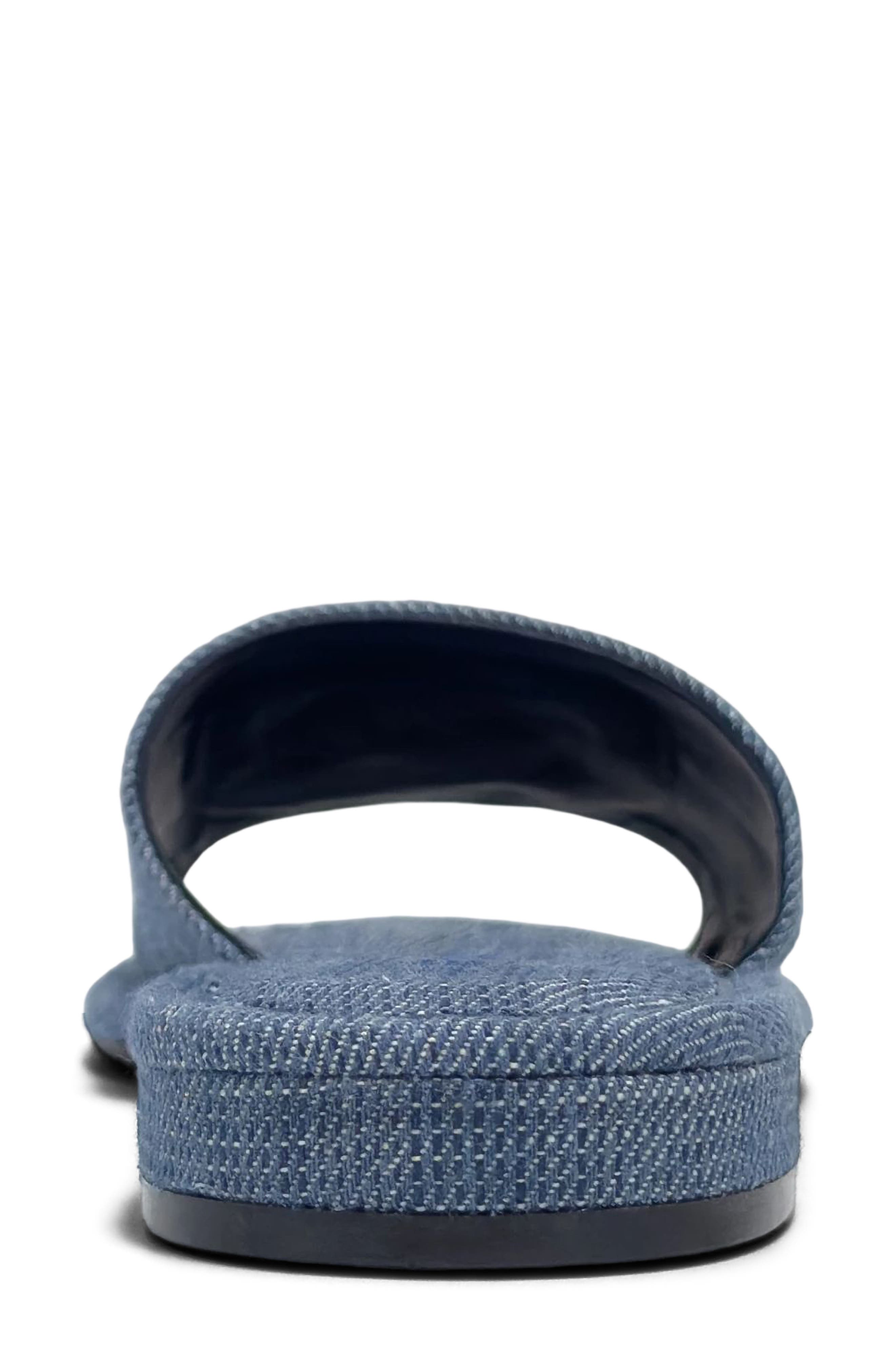 Jilda Slide Sandal, Alternate, color, BLUE DENIM