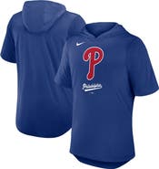 Nike Men's Nike Royal Philadelphia Phillies Tri-Blend Hoodie T-Shirt