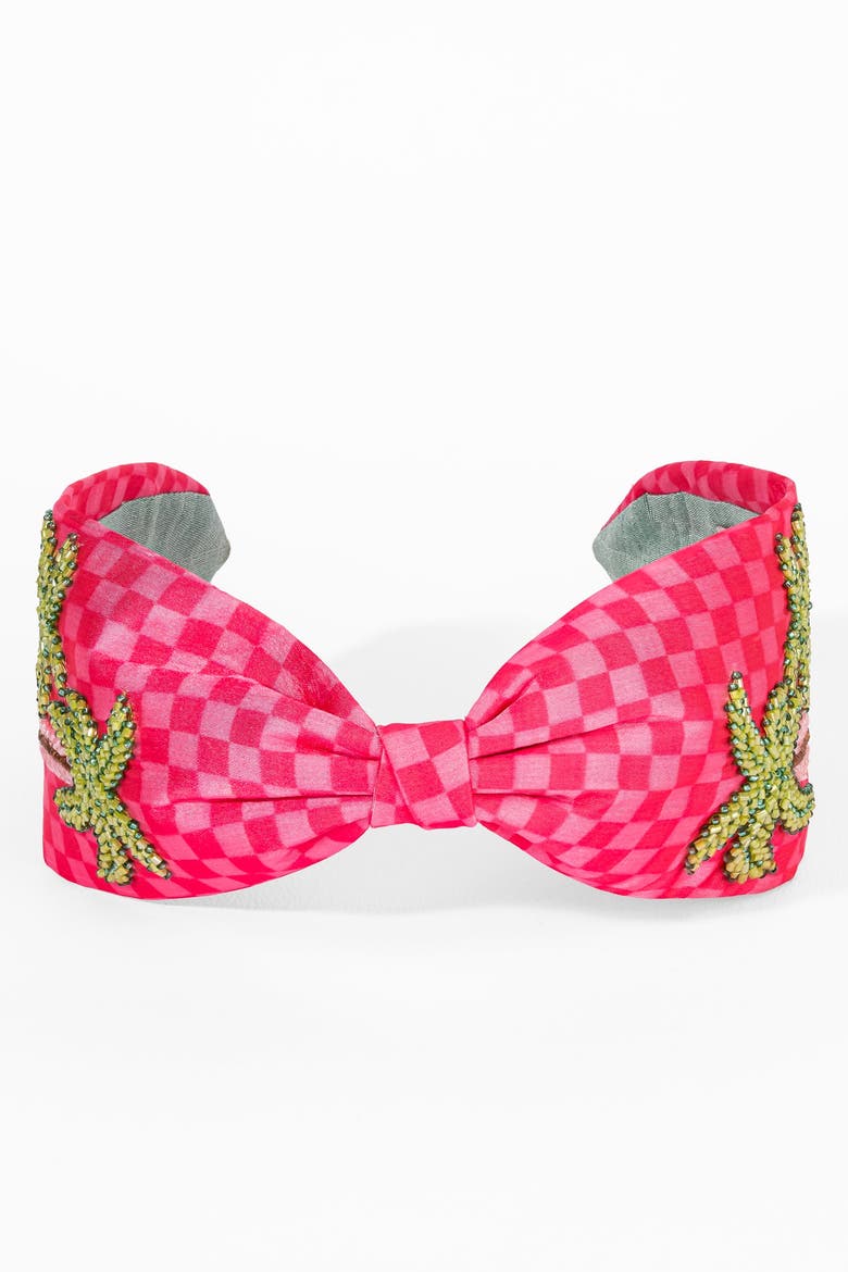 Island Dream Knotted Headband, Alternate, color, Pink