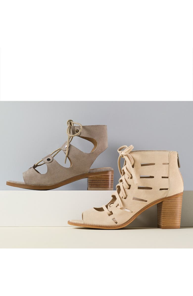 Vince Camuto Tressa Perforated Lace-Up Sandal, Main, color,