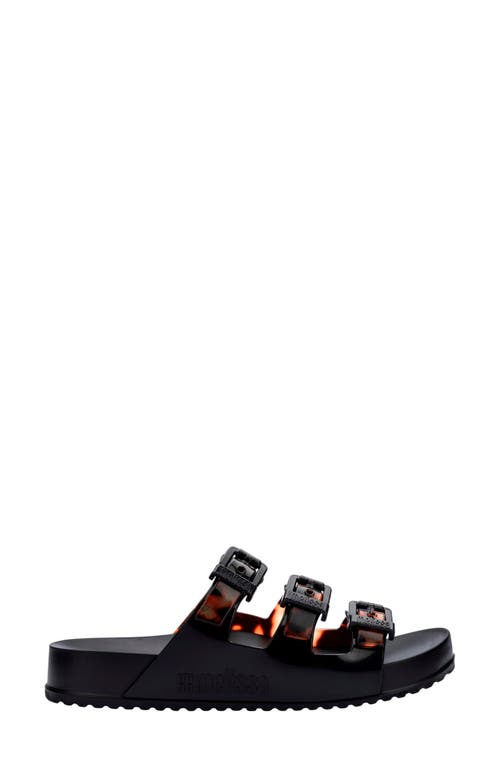 MELISSA MELISSA COZY STRIPES PLATFORM SLIDE SANDAL