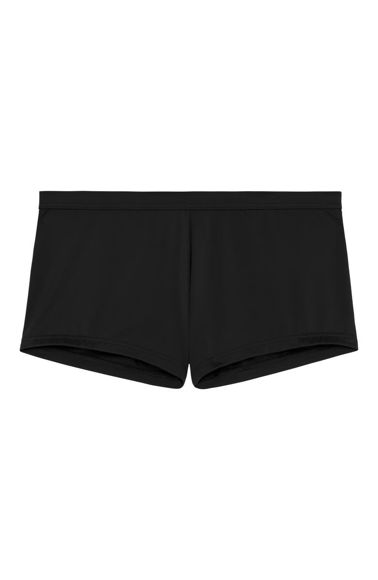 HOM Sea Life Swim Shorts, Main, color, Black