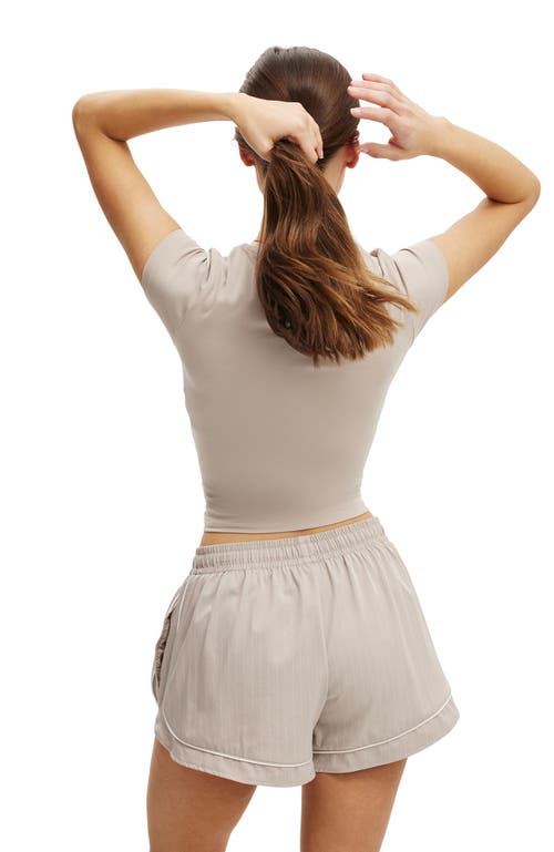 Cotton On Body Active Ultra Soft Fitted Tshirt In Neutral