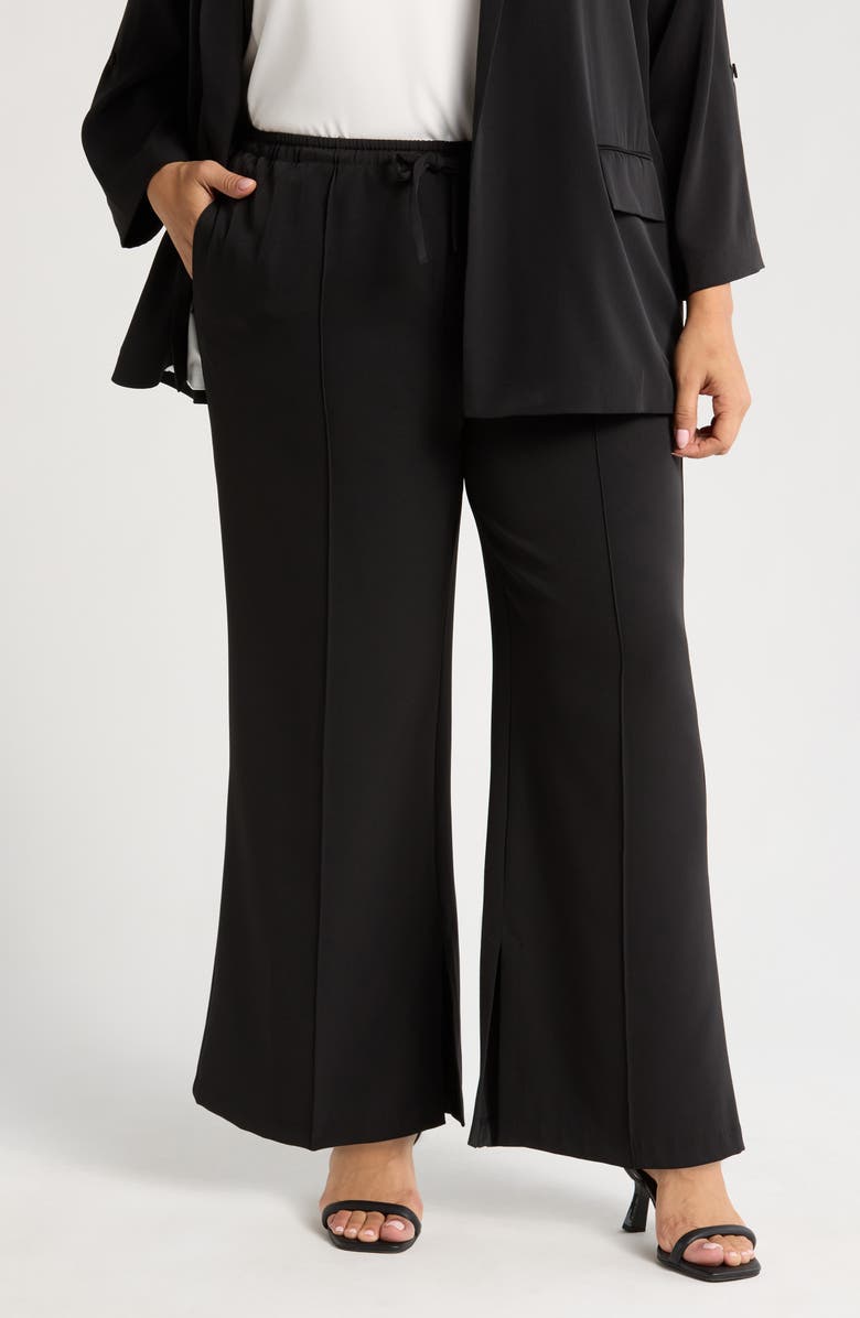 Lysse Genevieve Drawstring Wide Leg Pants, Main, color, Black