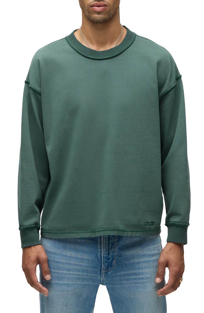 Hudson Jeans Heavyweight Cotton Long Sleeve T-Shirt, Main, color, 