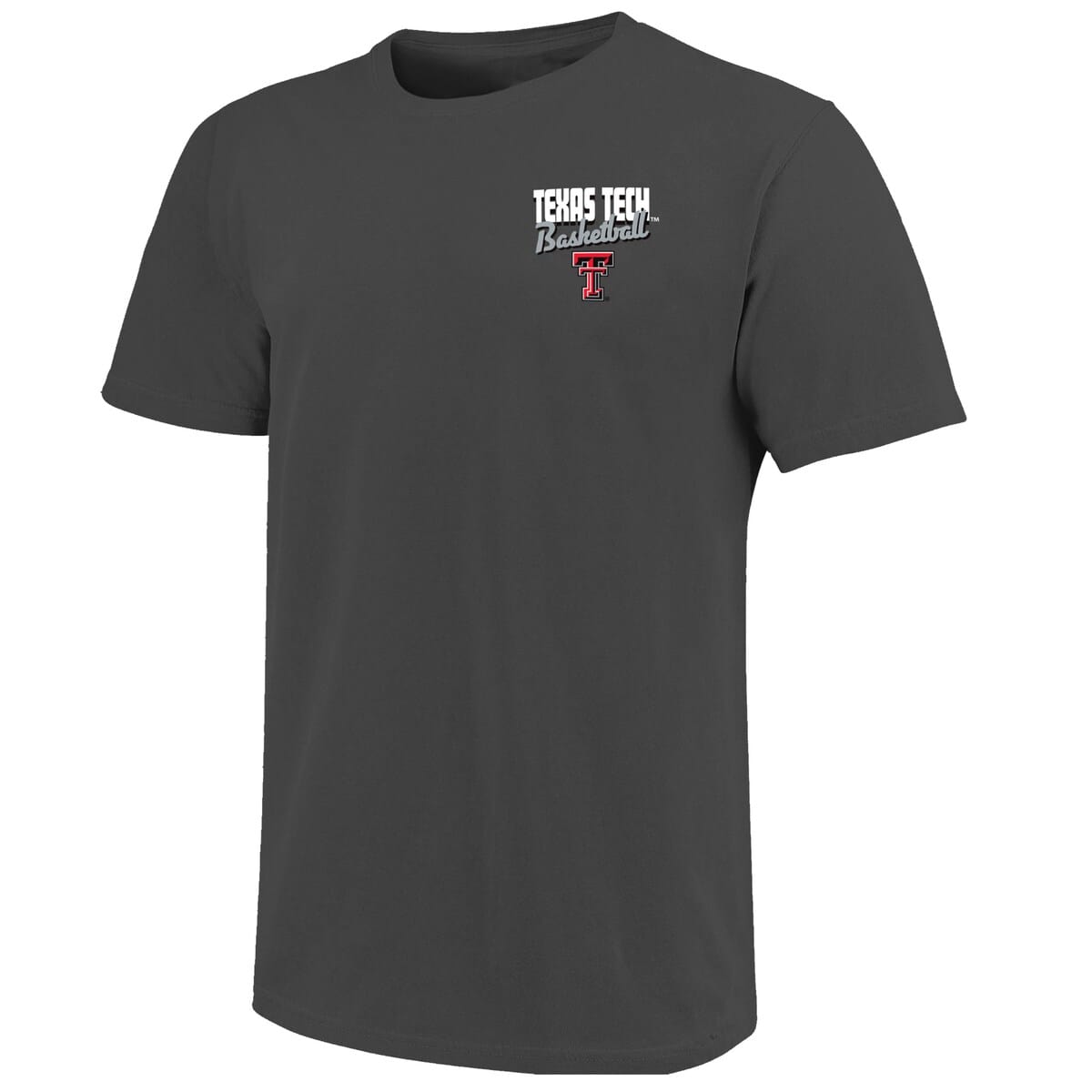 IMAGE ONE Men's Charcoal Texas Tech Red Raiders Comfort Colors Mascot ...