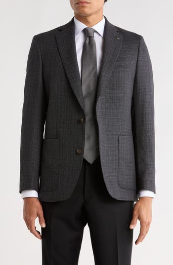 No Ordinary Joe By Ted Baker Joy Wool Sport Coat In Gray
