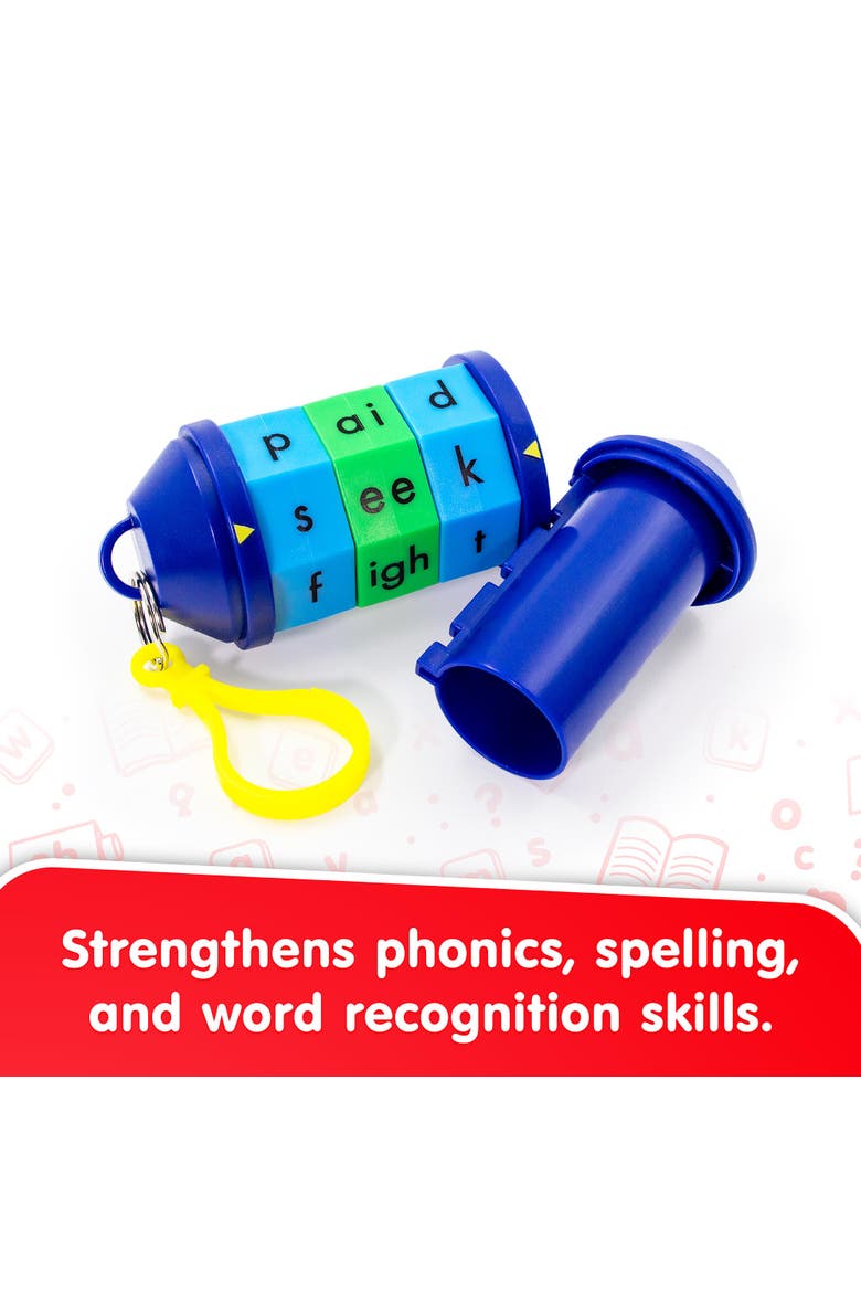 Spidget Word Tumbler, Alternate, color, Multicolored