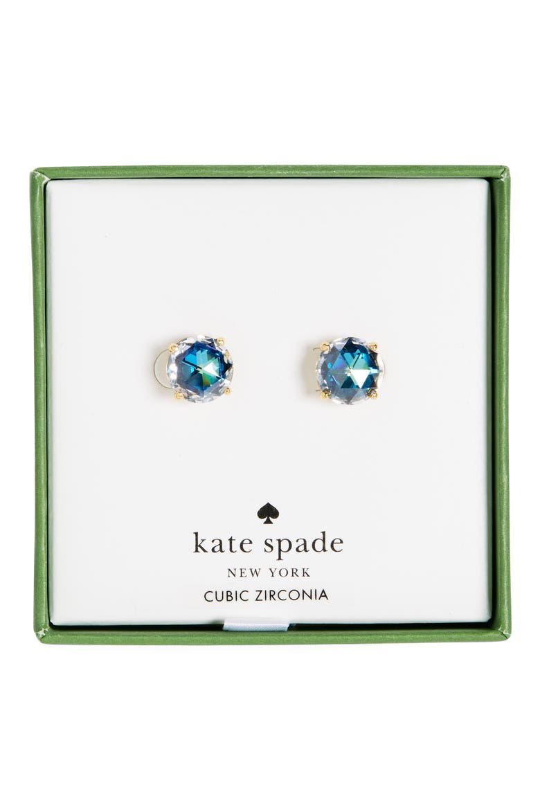 boxed round stud earrings, Main, color, BLACK