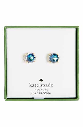 Kate Spade New York boxed round stud earrings