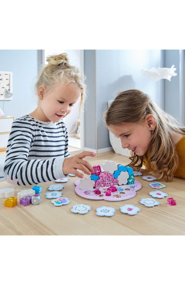 HABA Unicorn Glitterluck Cloud Stacking Children's Game, Alternate, color, Multi
