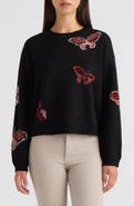 NVLT Butterfly Crewneck Sweater