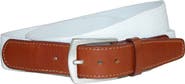 CrookhornDavis Men's Newport Pique Cotton Woven Elastic Belt