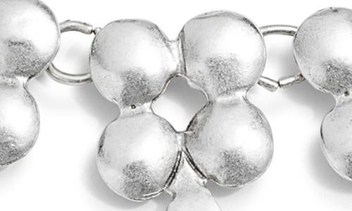 Child Of Wild Alara Statement Collar Necklace In Silver
