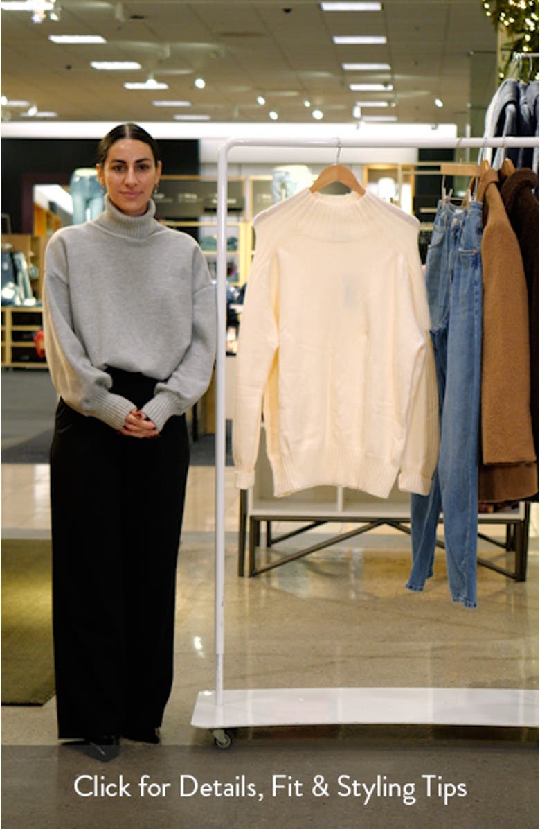 Cersi Mock Neck Sweater, sales video thumbnail