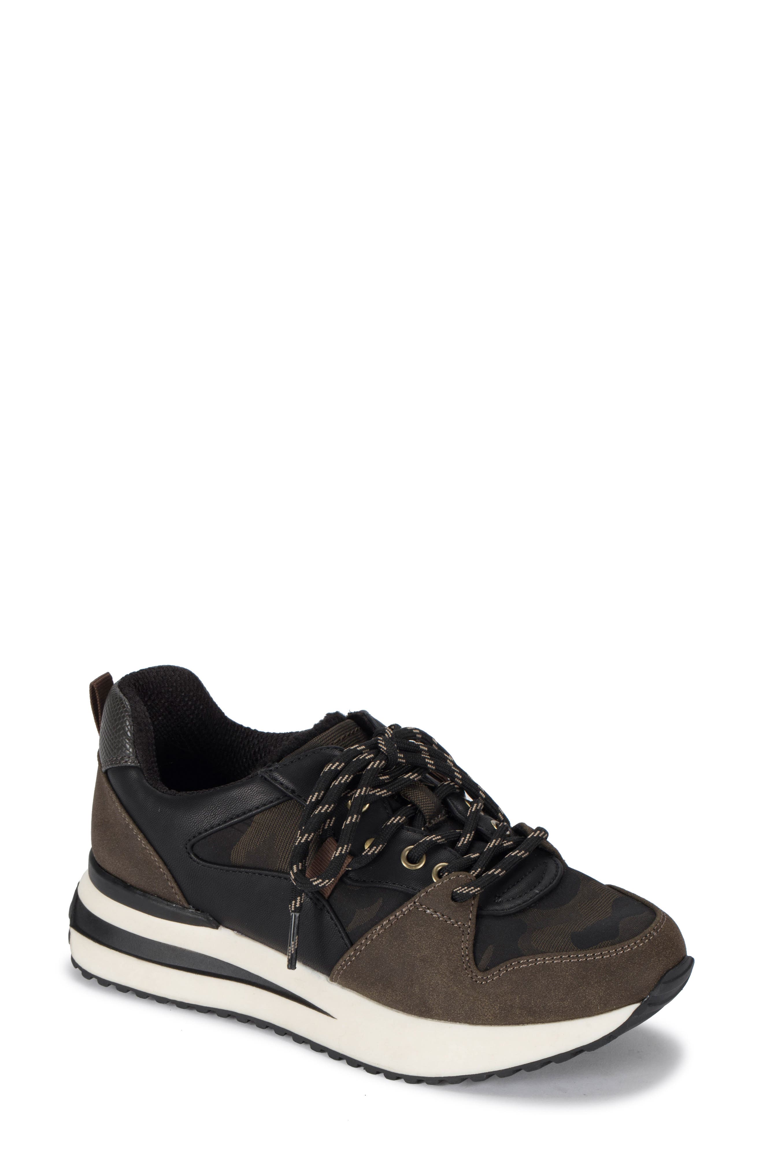 BARETRAPS Cabriolee Retro Sneaker, Main, color, Army
