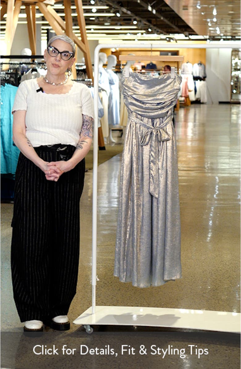 Avalon Strapless Dress, sales video thumbnail