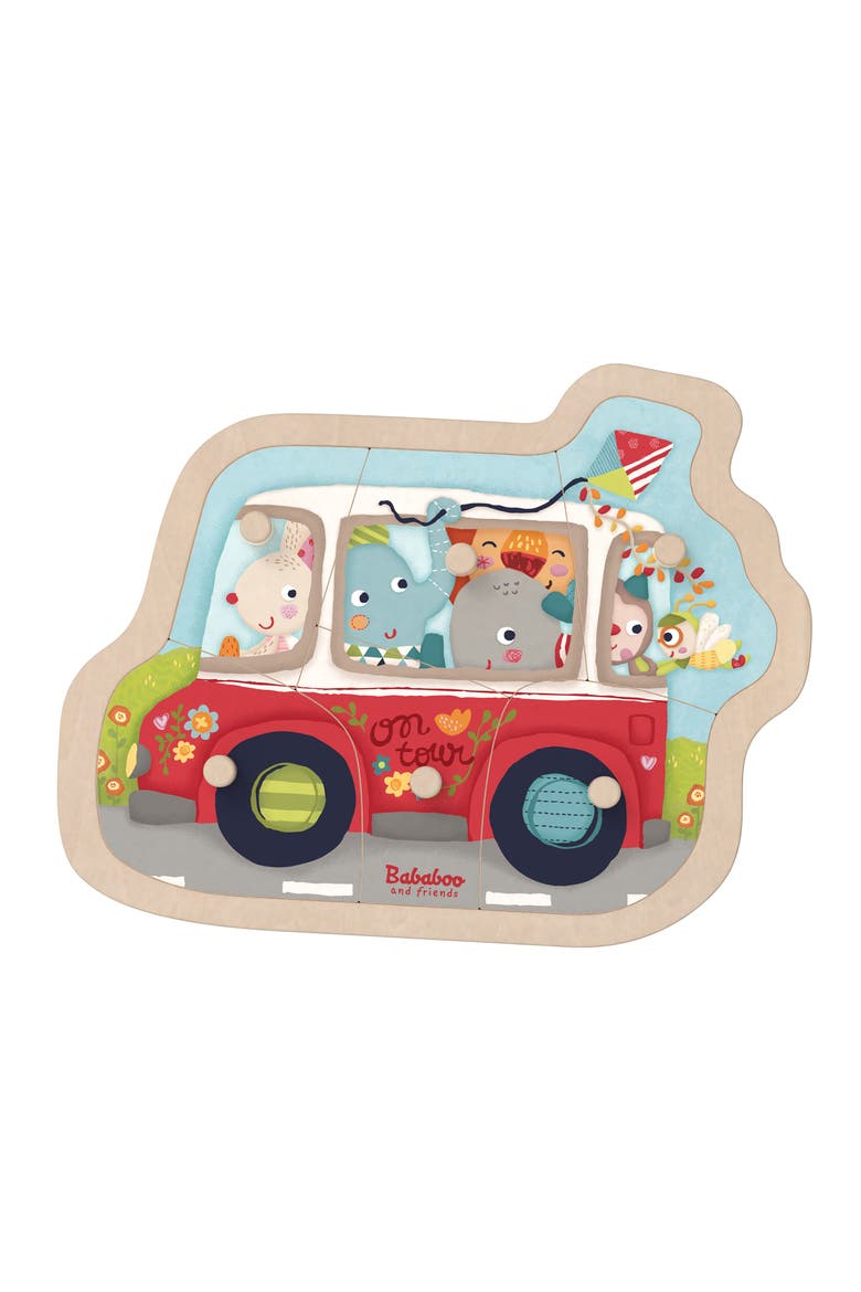 Friends on Tour Discovery Puzzle, Main, color, Red