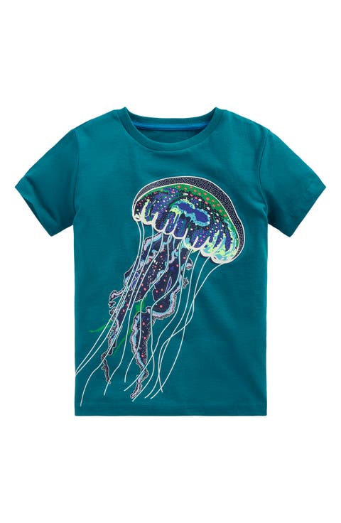 Kids' Glow in the Dark Cotton Graphic T-Shirt (Toddler, Little Kid & Big Kid)