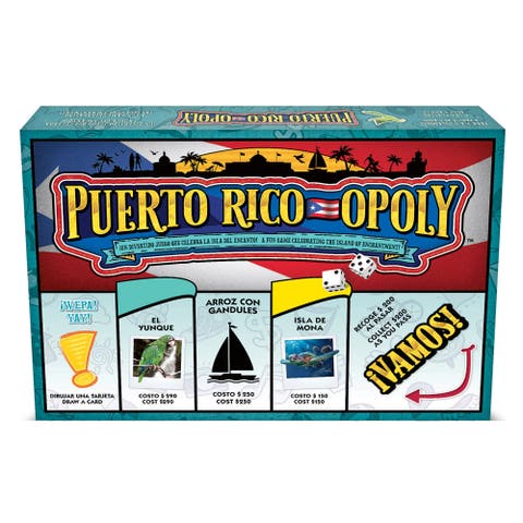 Puerto Ricoopoly Monopoly Board Game