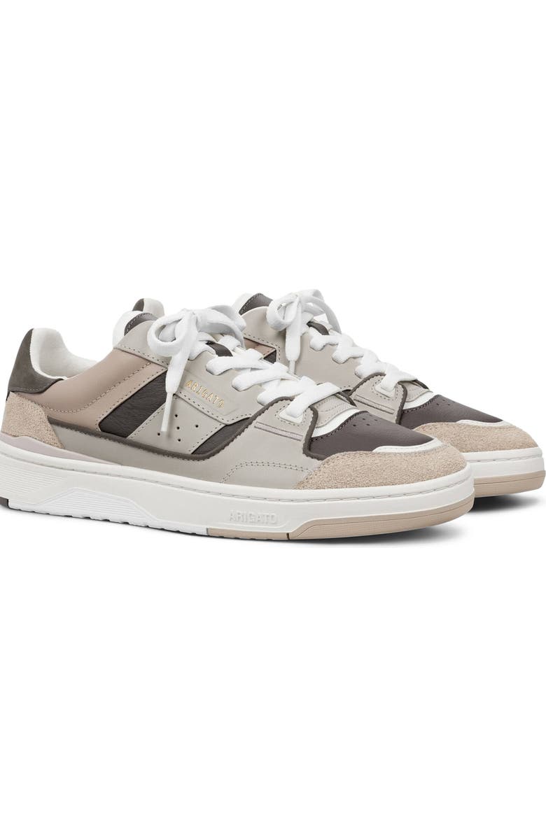 Axel Arigato Clay Sneaker, Alternate, color, Beige/Dark Brown