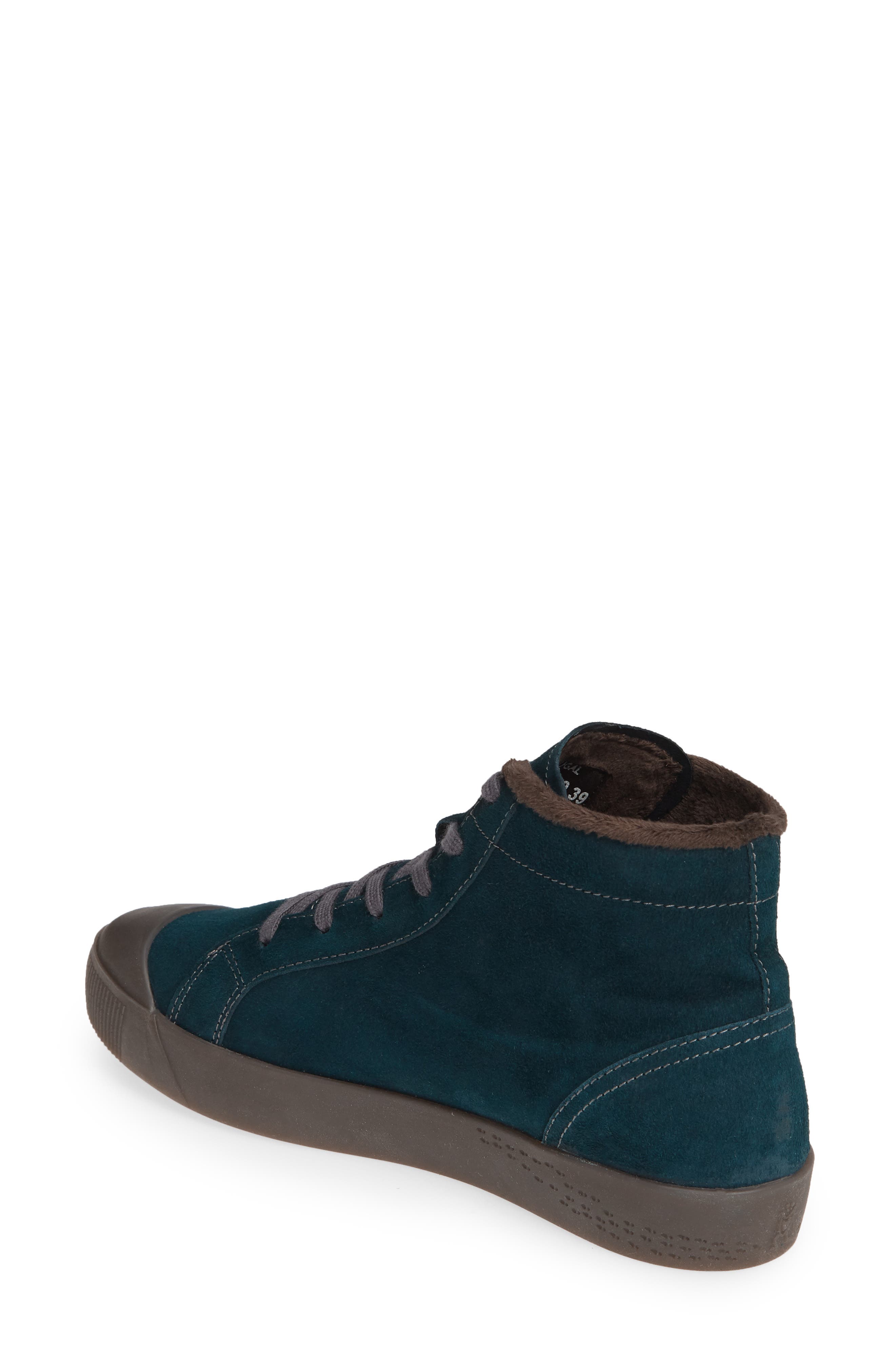 Softinos by Fly London Kip High Top Sneaker, Alternate, color, 