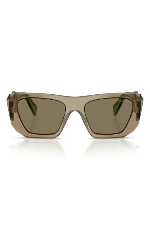 53mm Square Sunglasses
