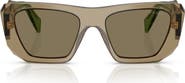 Prada 53mm Square Sunglasses