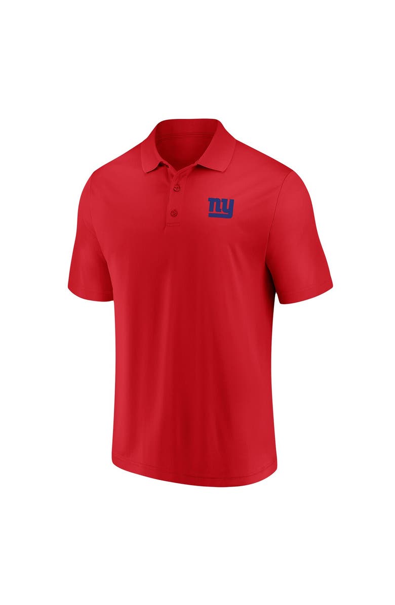 FANATICS Men's Fanatics Branded Red New York Giants Component Polo, Alternate, color, Red